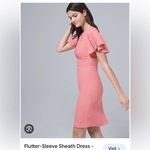 White House Black Market dress lined like new - size 12